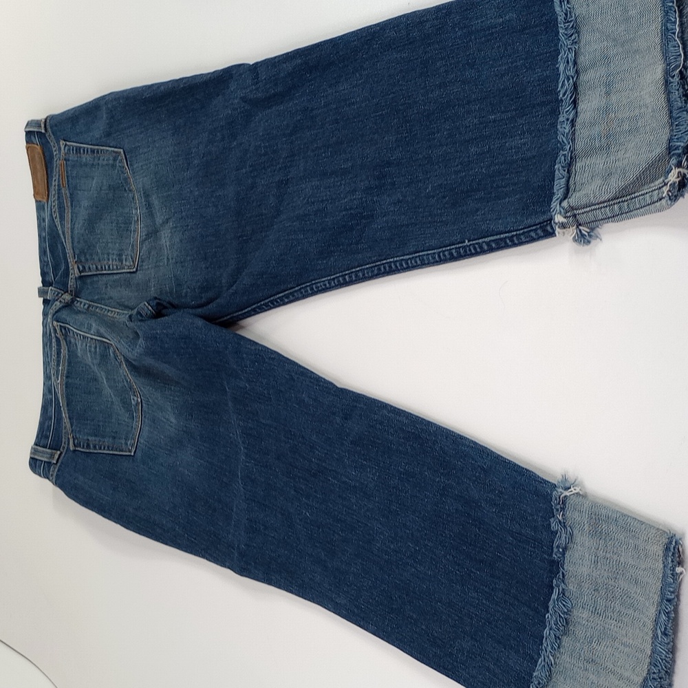 Joe's The Smith Mid Rise Straight Ankle Jeans Raw Hem Cuff Size 29 - Picture 11 of 16